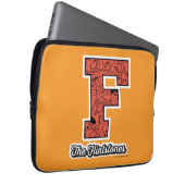 Die Steine | Monogramm im Kollegialstil Laptopschutzhülle (Vorne Rechts)