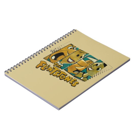 Die Steine | Retro-Comic-Zeichenfelder Notizblock (Linke Seite)