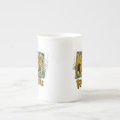 Die Steine | Retro-Comic-Zeichenfelder Porzellantasse (Vorderseite)