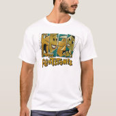 Die Steine | Retro-Comic-Zeichenfelder T-Shirt (Vorderseite)