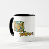 Die Steine | Retro-Comic-Zeichenfelder Tasse (Vorderseite Links)
