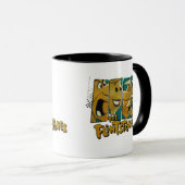 Die Steine | Retro-Comic-Zeichenfelder Tasse (VorderseiteRechts)