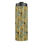 Die Steine | Retro-Comic-Zeichenfelder Thermosbecher (Vorderseite)