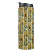 Die Steine | Retro-Comic-Zeichenfelder Thermosbecher (Nach rechts gedreht)