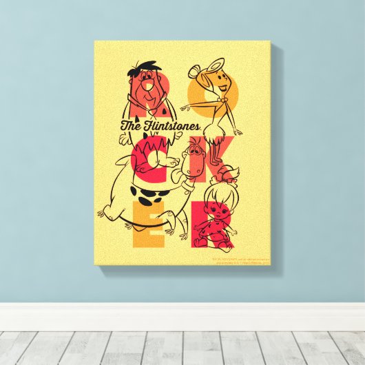 Die Steine | ROCKER Leinwanddruck (Insitu (Holzboden))