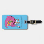 Die Steine | Rutschgefahr Schwanz Gepäckanhänger (Vorderseite horizontal)