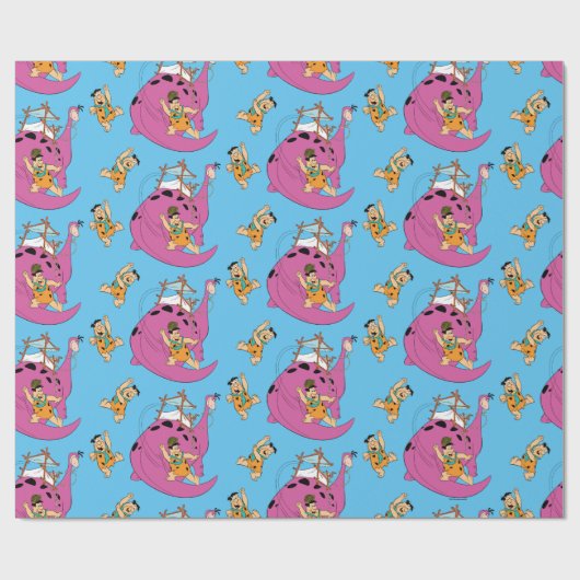 Die Steine | Rutschgefahr Schwanz Geschenkpapier (Flach)