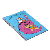 Die Steine | Rutschgefahr Schwanz Notizblock (Rechte Seite)