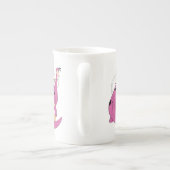 Die Steine | Rutschgefahr Schwanz Porzellantasse (Rückseite)