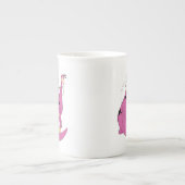 Die Steine | Rutschgefahr Schwanz Porzellantasse (Vorderseite)