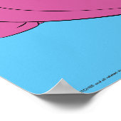 Die Steine | Rutschgefahr Schwanz Poster (Ecke)