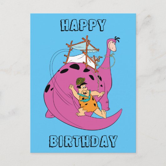 Die Steine | Rutschgefahr Schwanz Postkarte (Vorderseite)