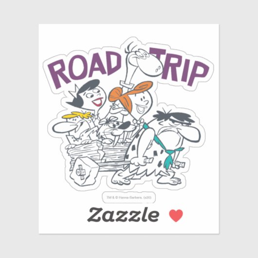 Die Steine | Straßenfahrt Aufkleber (Blatt)