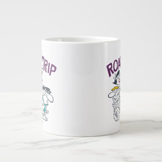 Die Steine | Straßenfahrt Jumbo-Tasse (Vorderseite)