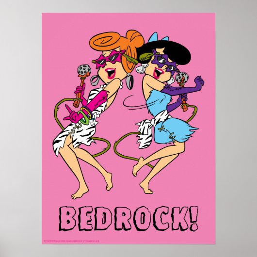 Die Steine | Wilma & Betty Rock Stars Poster (Vorne)