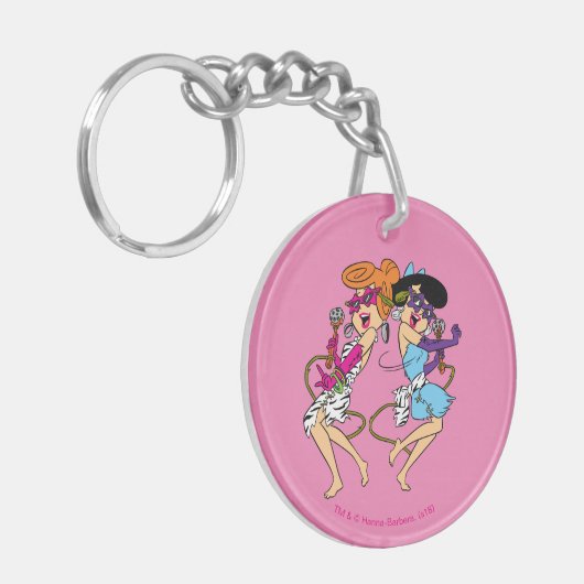 Die Steine | Wilma & Betty Rock Stars Schlüsselanhänger (Vorderseite links)