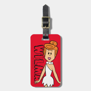 Die Steine   Wilma Flintstone Gepäckanhänger
