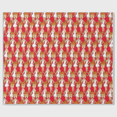 Die Steine | Wilma Flintstone Geschenkpapier (Flach)