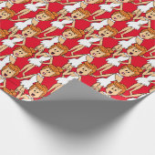 Die Steine | Wilma Flintstone Geschenkpapier (Ecke)