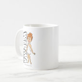Die Steine | Wilma Flintstone Kaffeetasse (Vorderseite Links)