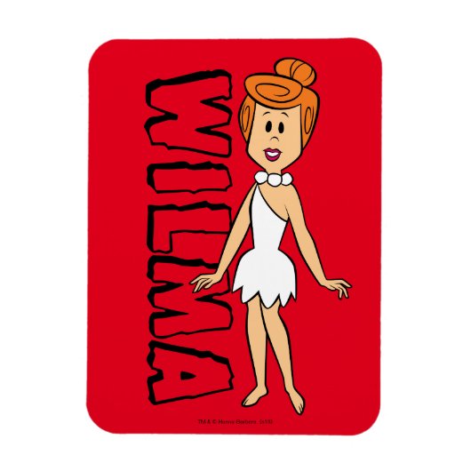 Die Steine | Wilma Flintstone Magnet (Vertikal)