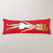 Die Steine | Wilma Flintstone Seitenschläferkissen (Vorderseite)