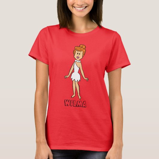 Die Steine | Wilma Flintstone T-Shirt (Vorderseite)