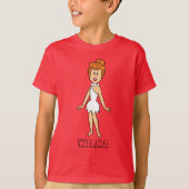 Die Steine | Wilma Flintstone T-Shirt (Vorderseite)