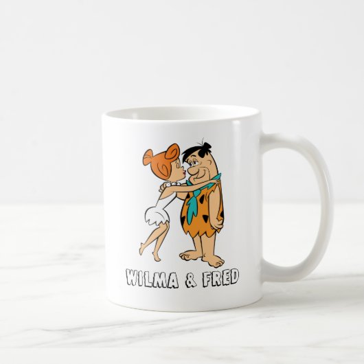 Die Steine | Wilma Kissing Fred Kaffeetasse (Rechts)