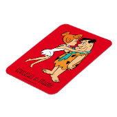 Die Steine | Wilma Kissing Fred Magnet (Linke Seite)