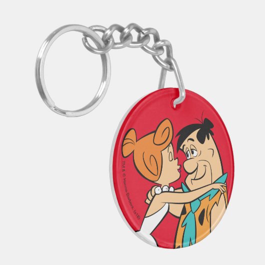 Die Steine | Wilma Kissing Fred Schlüsselanhänger (Vorderseite links)