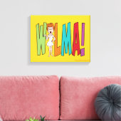 Die Steine | WILMA! Leinwanddruck (Insitu (Wohnzimmer))