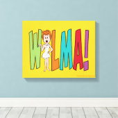 Die Steine | WILMA! Leinwanddruck (Insitu (Holzboden))