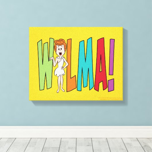 Die Steine | WILMA! Leinwanddruck (Insitu (Holzboden))