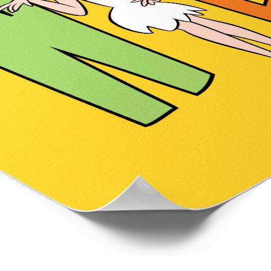 Die Steine | WILMA! Poster (Ecke)