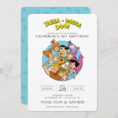 Die Steine zum Geburtstag Einladung (Vorne/Hinten)