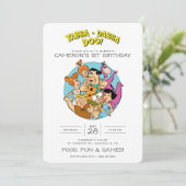 Die Steine zum Geburtstag Einladung (Stehend Vorderseite)