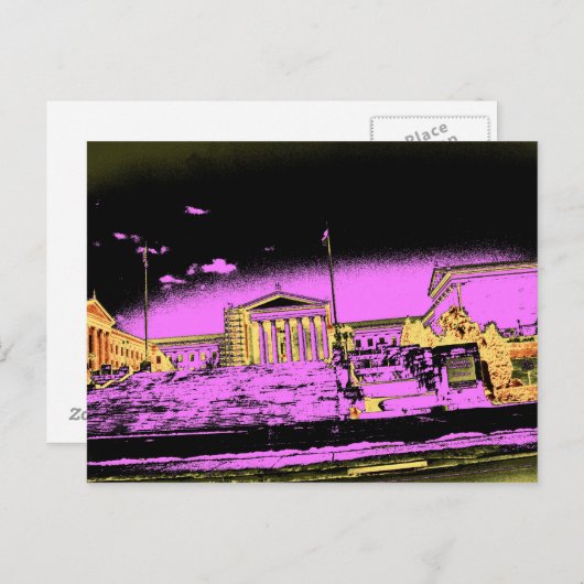 Die steinigen Schritte Postkarte (Vorne/Hinten)