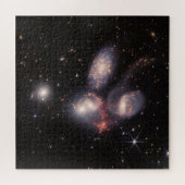 Die Stephans Quintet-Galaxien | JWST Puzzle (Horizontal)