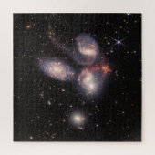 Die Stephans Quintet-Galaxien | JWST Puzzle (Vertikal)