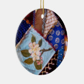 Die Steppdecke der nähenden - Patchwork - Keramikornament (Rechts)