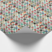 Die Steppdecken-Geschenk-Verpackung der Mutter Geschenkpapier (Ecke)