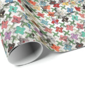 Die Steppdecken-Geschenk-Verpackung der Mutter Geschenkpapier (Rolleneckpunkt)