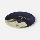 Die Sterblichkeit und der Mond Pappteller (Schrägansicht)