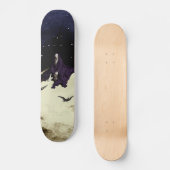 Die Sterblichkeit und der Mond Skateboard (Vorderseite)