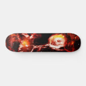 Die Stern gemalte Dame Skateboard (Horizontal)