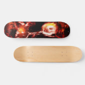 Die Stern gemalte Dame Skateboard (Horizontal)