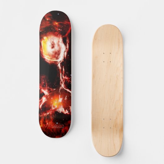 Die Stern gemalte Dame Skateboard (Vorderseite)