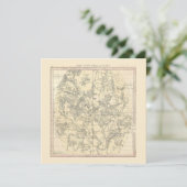 Die Sternbilder (Juli, August, September) Einladung (Stehend Vorderseite)