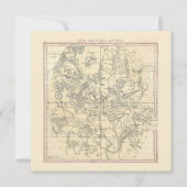 Die Sternbilder (Juli, August, September) Einladung (Vorderseite)